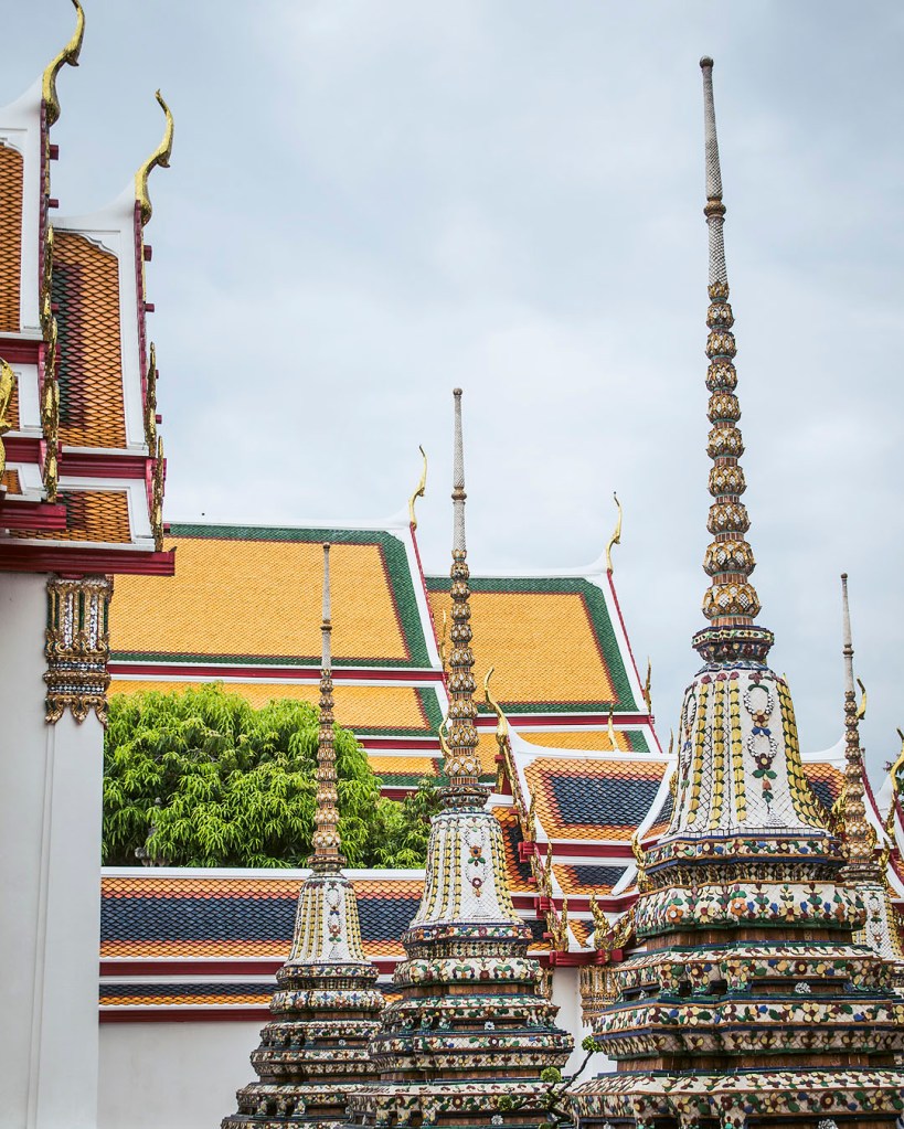 Chedis at Wat Pho