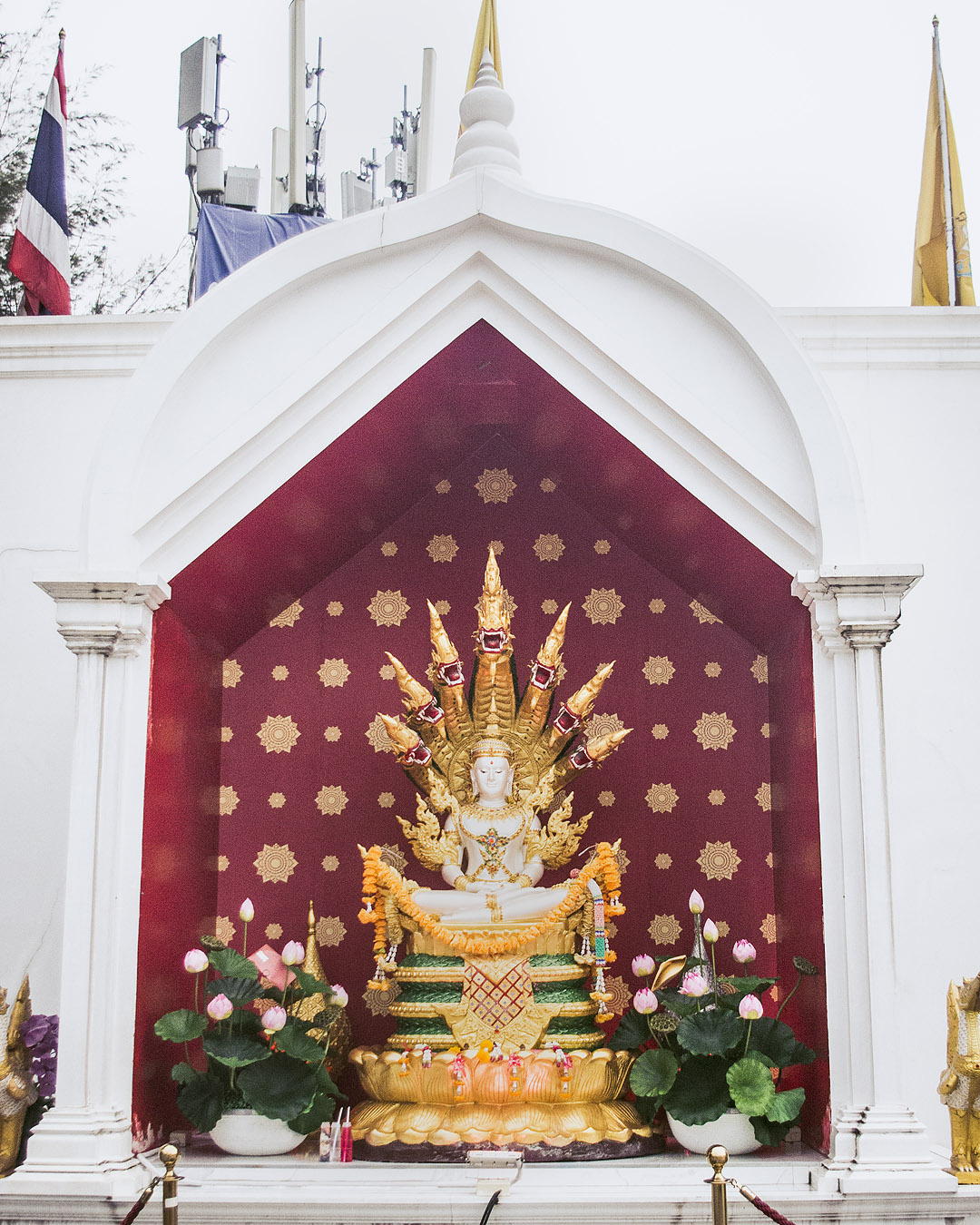 Shrine near the Mixt mall in Chatuchak.