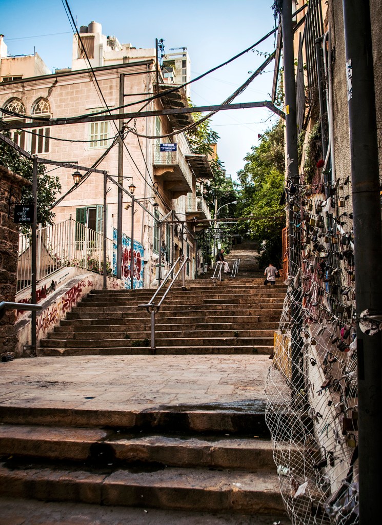 St. Nicholas Stairs in Beirut.