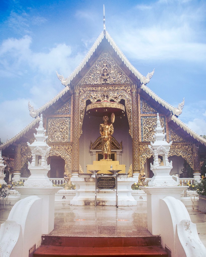 The Lanna-style Viharn Luang at Wat Phra Singh.