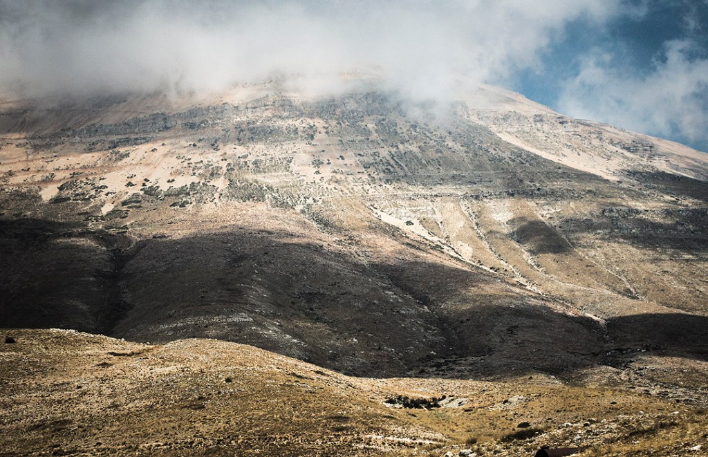 Rock formations in northern Lebanon.