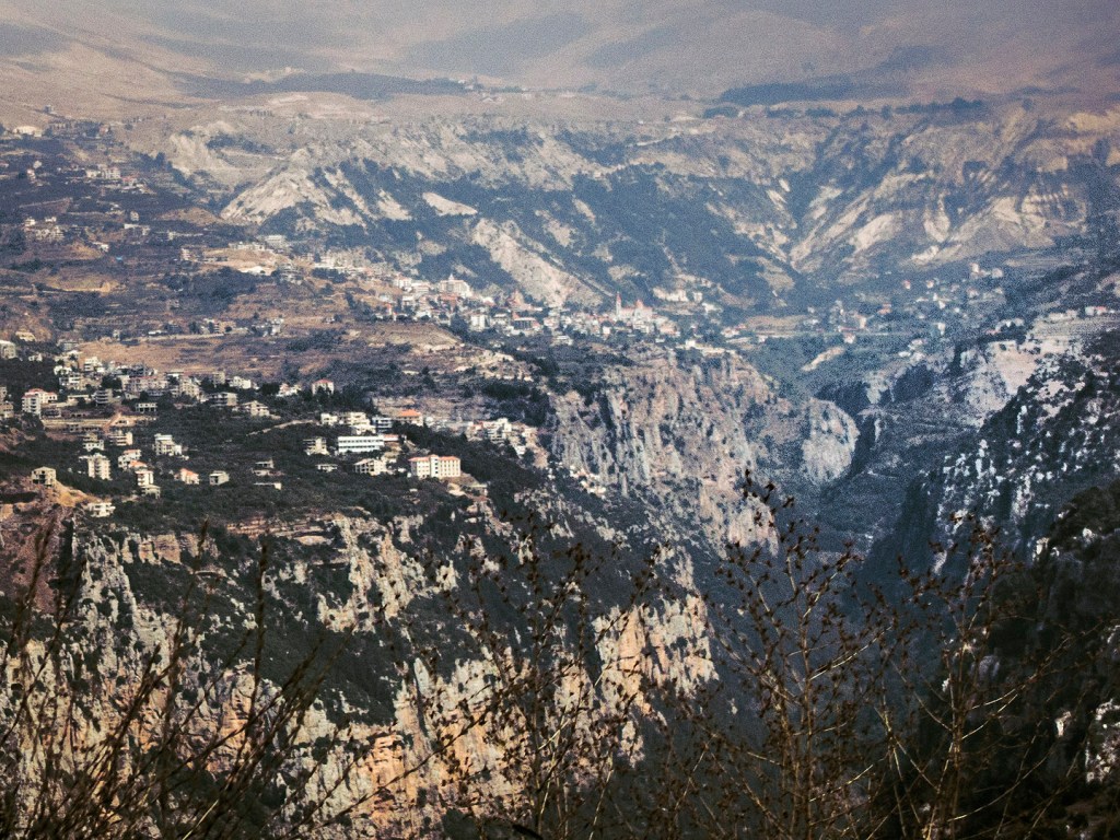 The Kadisha Valley in northern Lebanon.
