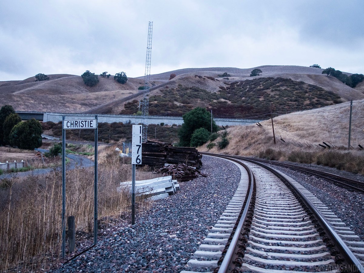 Photos: Christie Road at sunrise, afternoon and night (plus the tunnel and a&nbsp;sign)